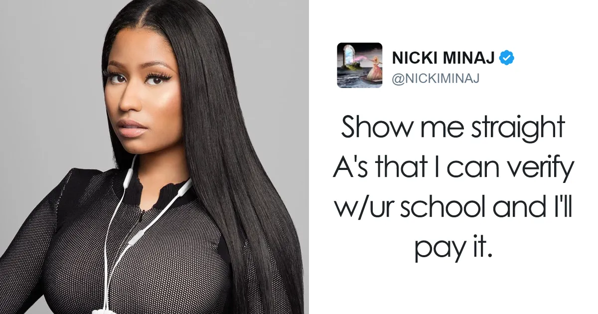 Nicki Minaj Says She’ll Pay Off Fans’ College Tuition If They Have Good Grades, And Here’s How People Reacted
