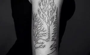 100 Incredible Tattoos Created Using A Single Continuous Line By Mo Ganji