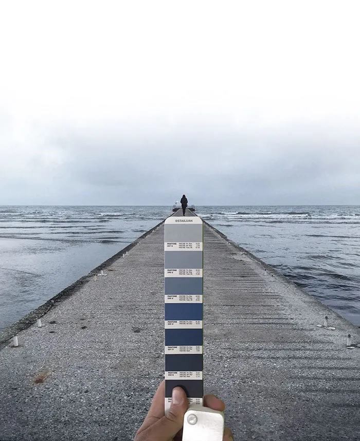 Italian Graphic Designer Finds Pantone Colors In Natural Landscapes And Cities