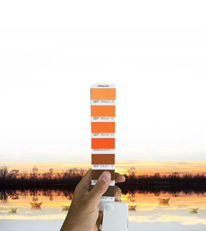 Italian Graphic Designer Finds Pantone Colors In Natural Landscapes And Cities