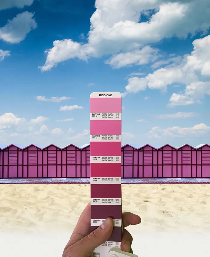 Italian Graphic Designer Finds Pantone Colors In Natural Landscapes And Cities