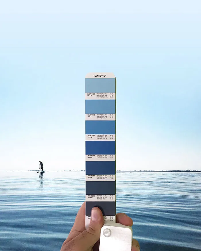Italian Graphic Designer Finds Pantone Colors In Natural Landscapes And Cities