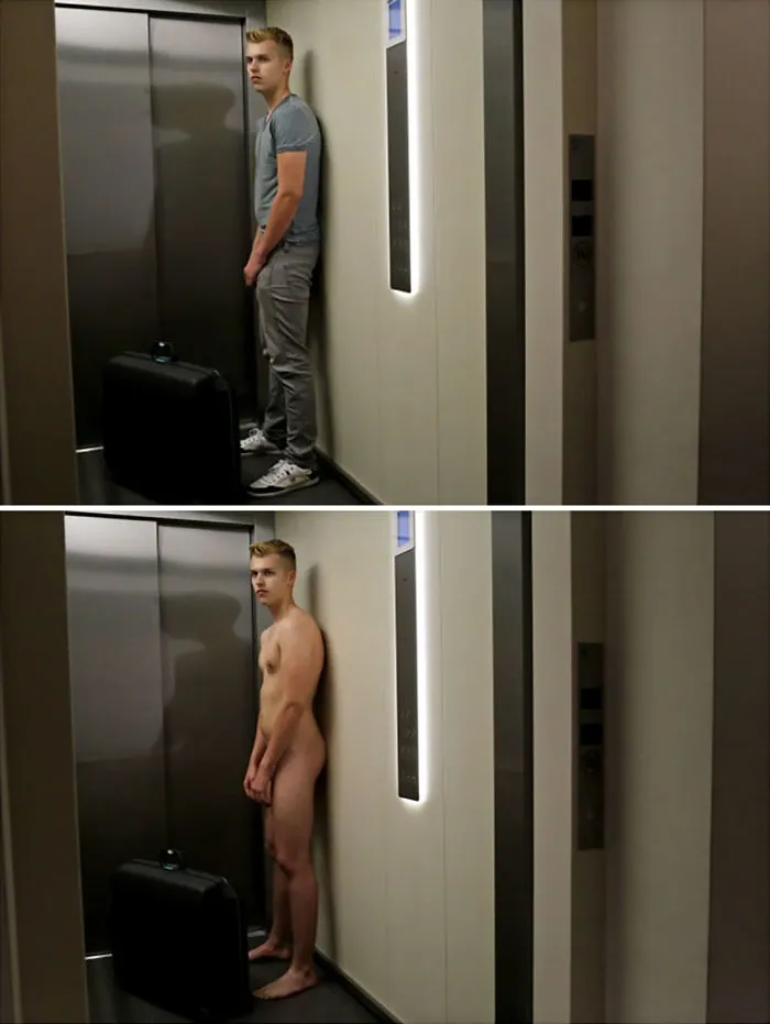 Esta fotógrafa alemana retrata a personas reales haciendo sus tareas sin ropa, y explica por qué (NSFW)