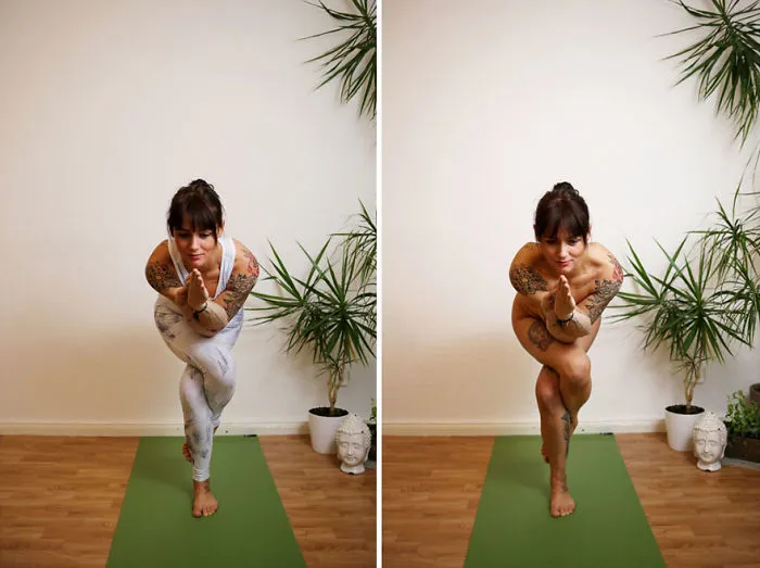 Esta fotógrafa alemana retrata a personas reales haciendo sus tareas sin ropa, y explica por qué (NSFW)