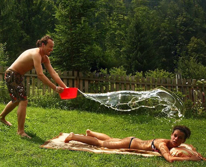 Moment Before Disaster Strikes