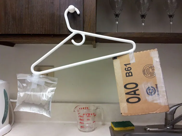 I Wasn't Sure If My Package Was Under 16 Oz For Mailbox Use. No Scales At Home, I Improvised