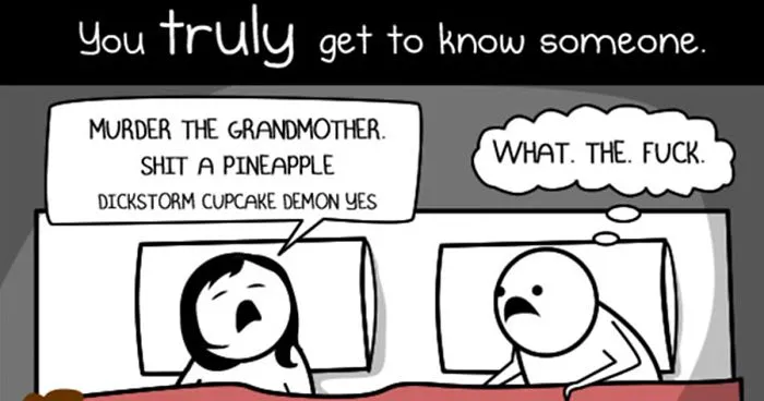The Pros And Cons Of Living With Your Significant Other By Oatmeal