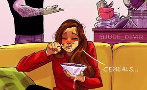 Artist Illustrates Everyday Life With His Wife In 34 Comics