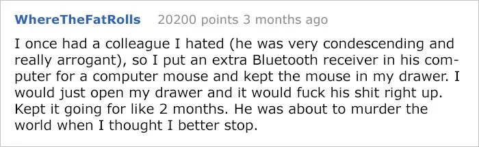 Colleague Revenge