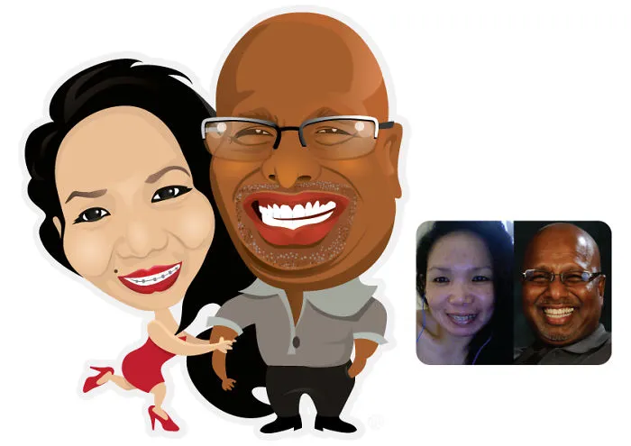 I Turn People Into Cartoons When I'm Bored