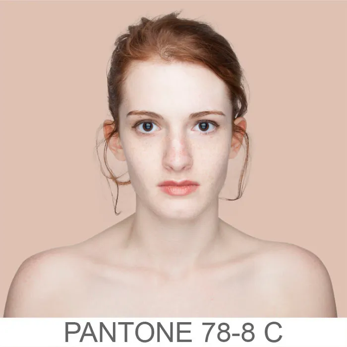 Esta fotógrafa intenta retratar cada tono de piel para un proyecto Pantone humano