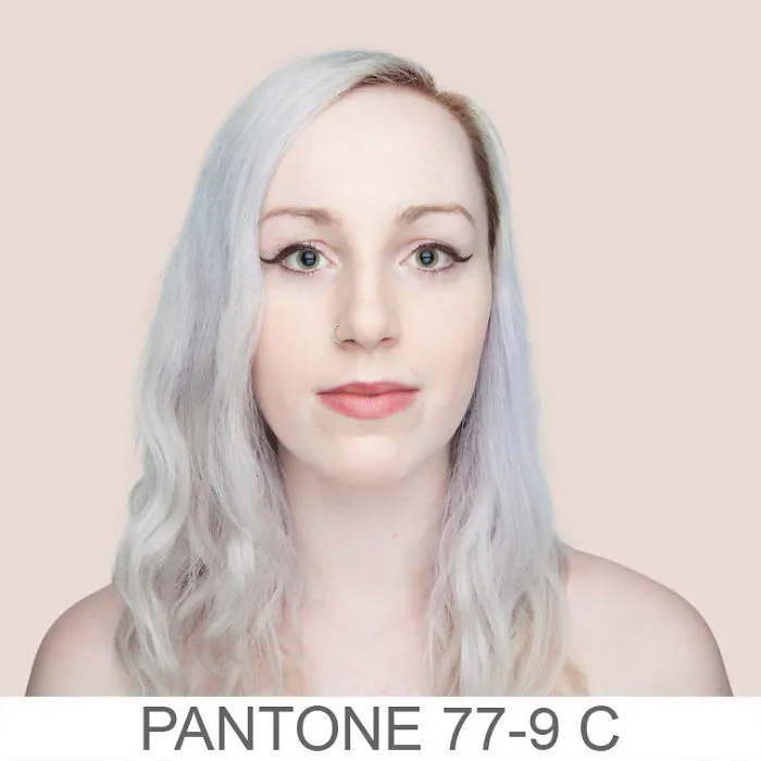Esta fotógrafa intenta retratar cada tono de piel para un proyecto Pantone humano