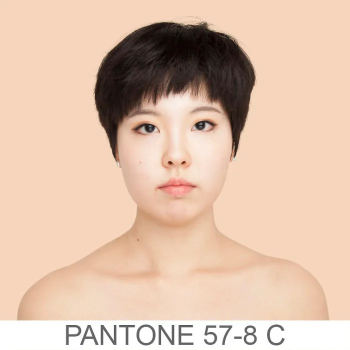 Esta fotógrafa intenta retratar cada tono de piel para un proyecto Pantone humano