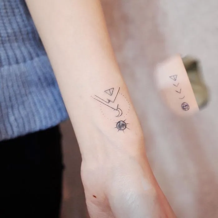106 Tiny Discreet Tattoos For People Who Love Minimalism By Witty Button