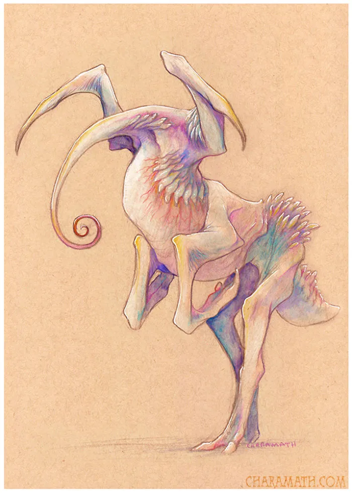 I Draw Creatures And Monsters Every Day