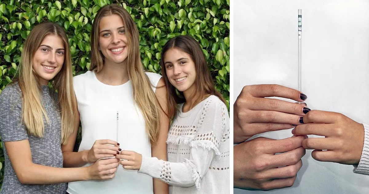 Estas estudiantes de instituto han inventado una ingeniosa pajita que detecta drogas en la bebida