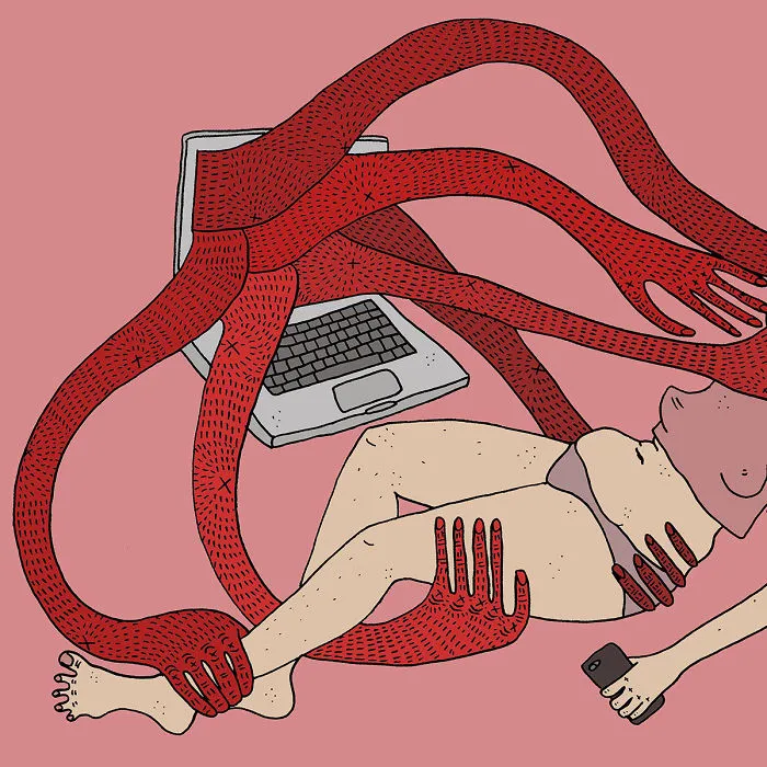 40 Honest Illustrations Of Modern Women And Their Demons By Polly Nor (NSFW)