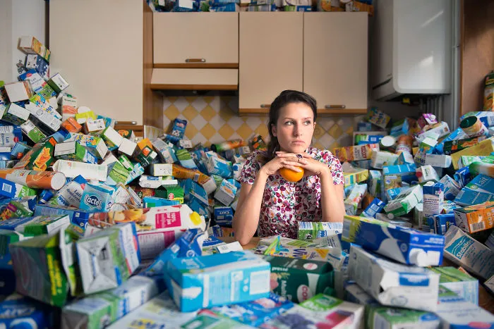 After 4 Years Of Not Throwing Away His Trash This Photographer Created A Powerful Photo Series