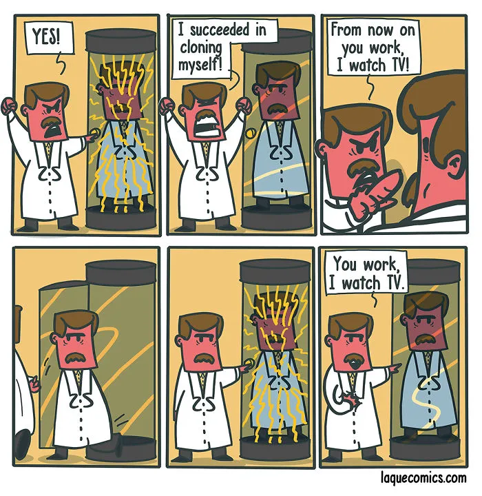 36 Comics Of 'Laqué' That I've Started To Draw Recently As A Webcomic Project