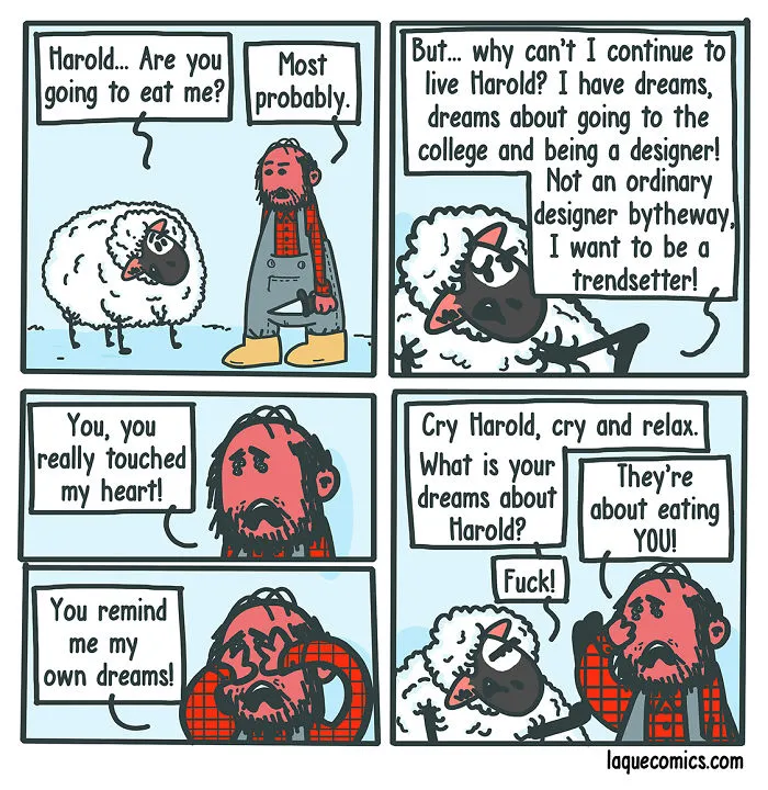 36 Comics Of 'Laqué' That I've Started To Draw Recently As A Webcomic Project