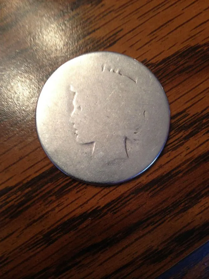 My Grandfather Has Carried This Silver Dollar In His Pocket Since 1952