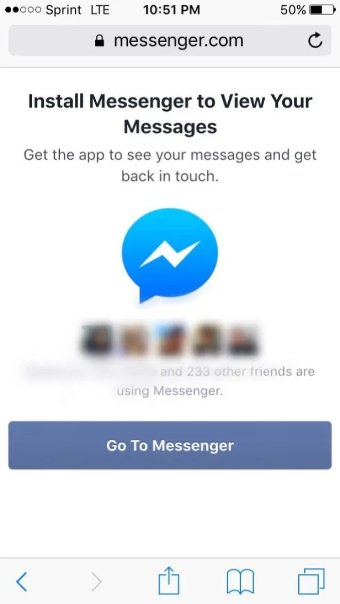 You Need A Separate App Just To Read Messages
