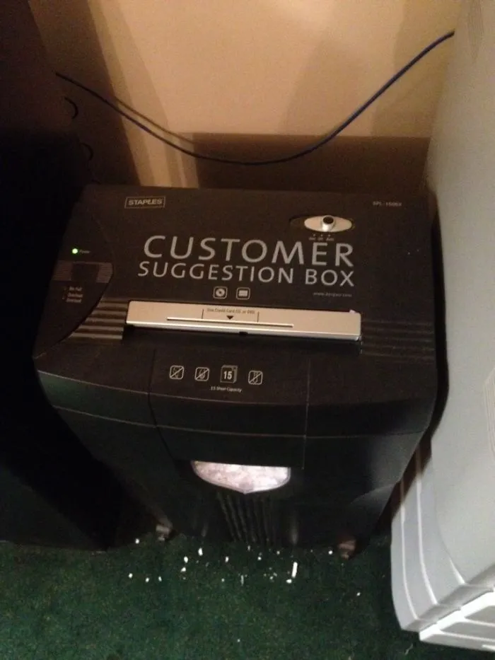 I Saw This In A Hotel Office