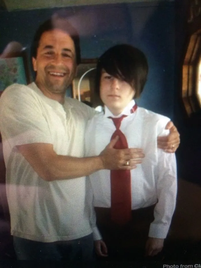 Get Off Of Me Dad I'm Trying To Be Miserable