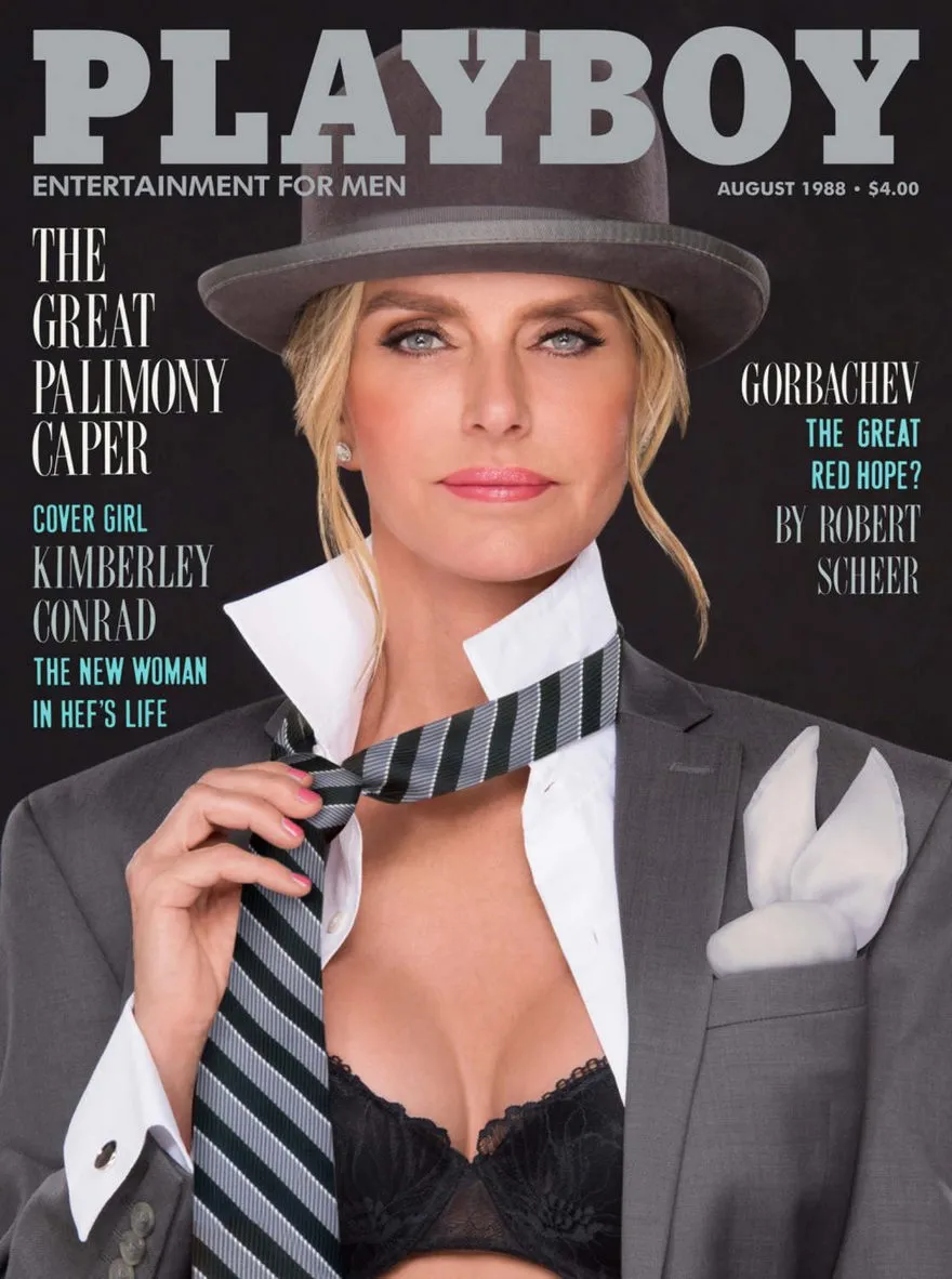 Kimberley Conrad Hefner, Conejita Del Año 1989, Conejita De Enero De 1988