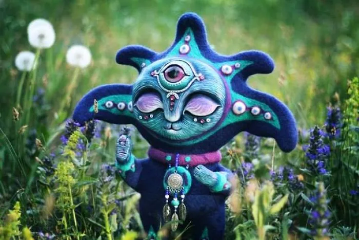 Mystical Creatures That Bring Light, Peace And Happiness By Ukrainian Artist