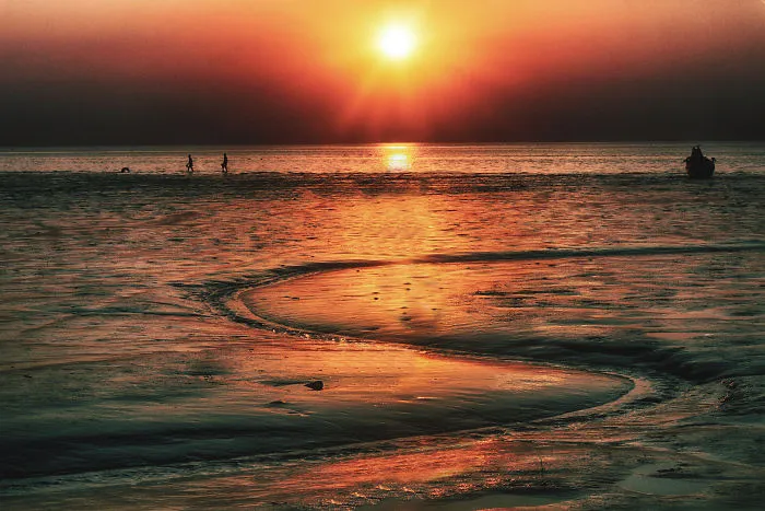 Going Back To Home - Kattali Beach, Chittagong, Bangladesh