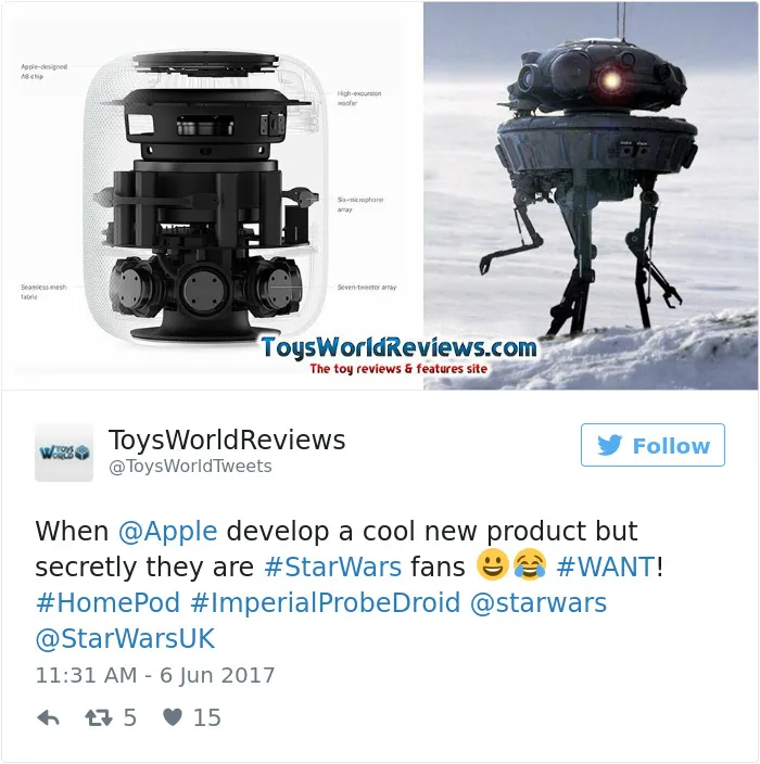 21 Of The Funniest Reactions To Apple's New Home Speaker Design