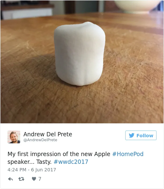 21 Of The Funniest Reactions To Apple's New Home Speaker Design