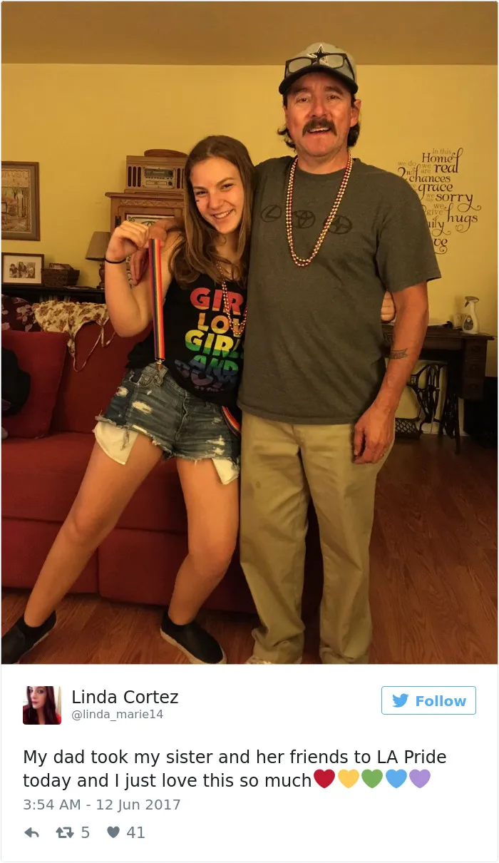 30 Amazing Parents Supporting Their LGBT Kids This Pride Month