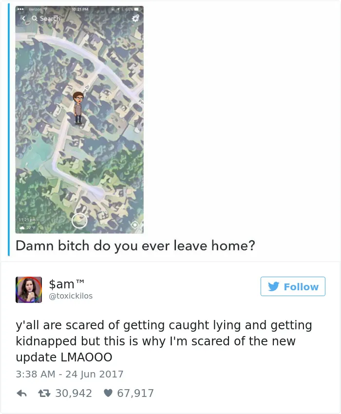 Snapchat Introduces New Map Update, And Here's 46 Of The Funniest Reactions To It