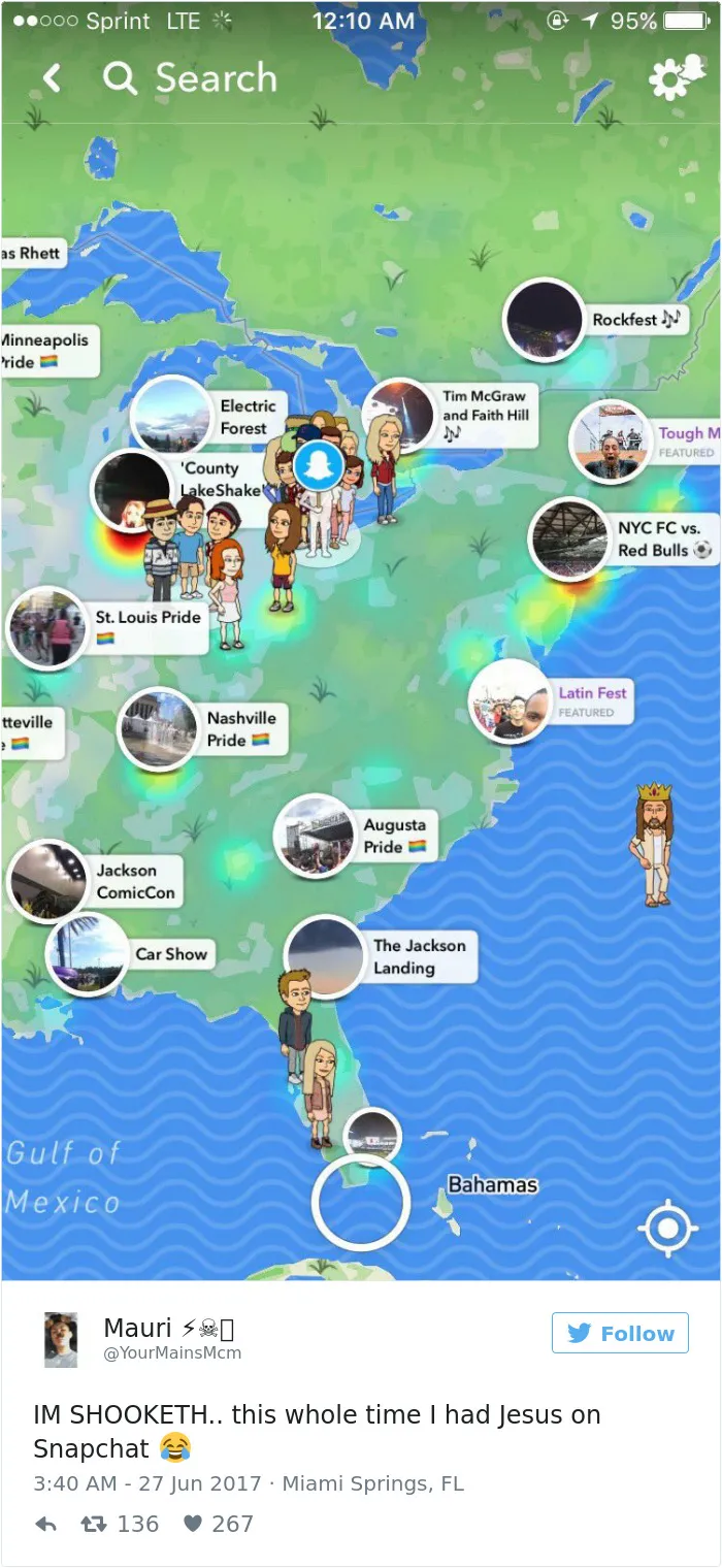 Snapchat Introduces New Map Update, And Here's 46 Of The Funniest Reactions To It