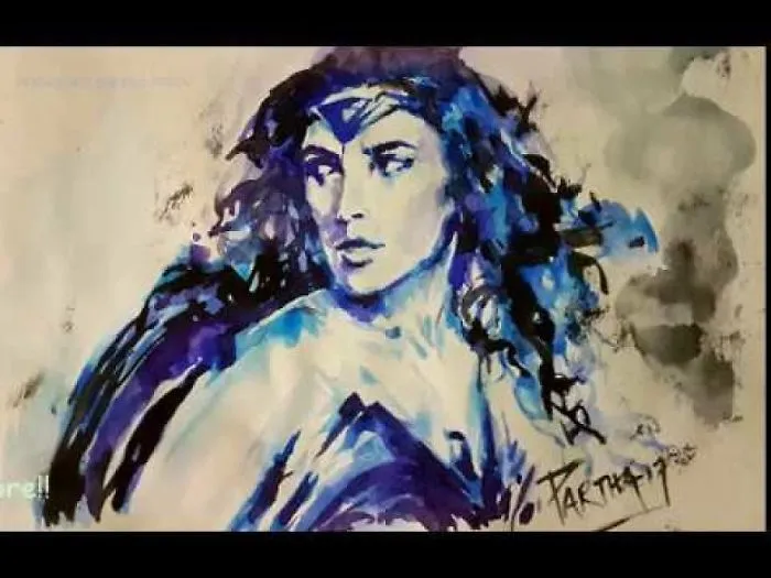 Awesome Wonder Woman Painting