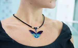 Russian Studio "Art Queen" Makes A Very Interesting Jewelry Of Titanium.