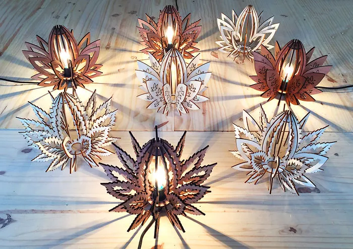 Spread The Good Mood With These Cannabis Lamps