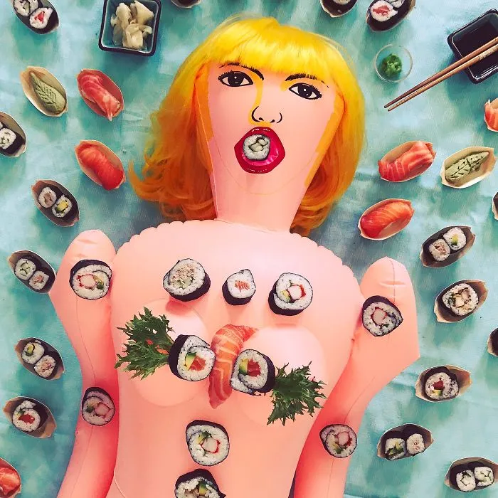 When You Totally Misread What Your Date Had In Mind! Sushi, Anyone?