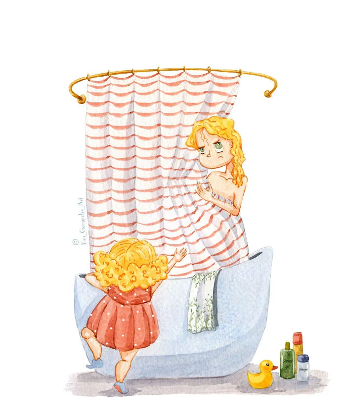 In The Shower.