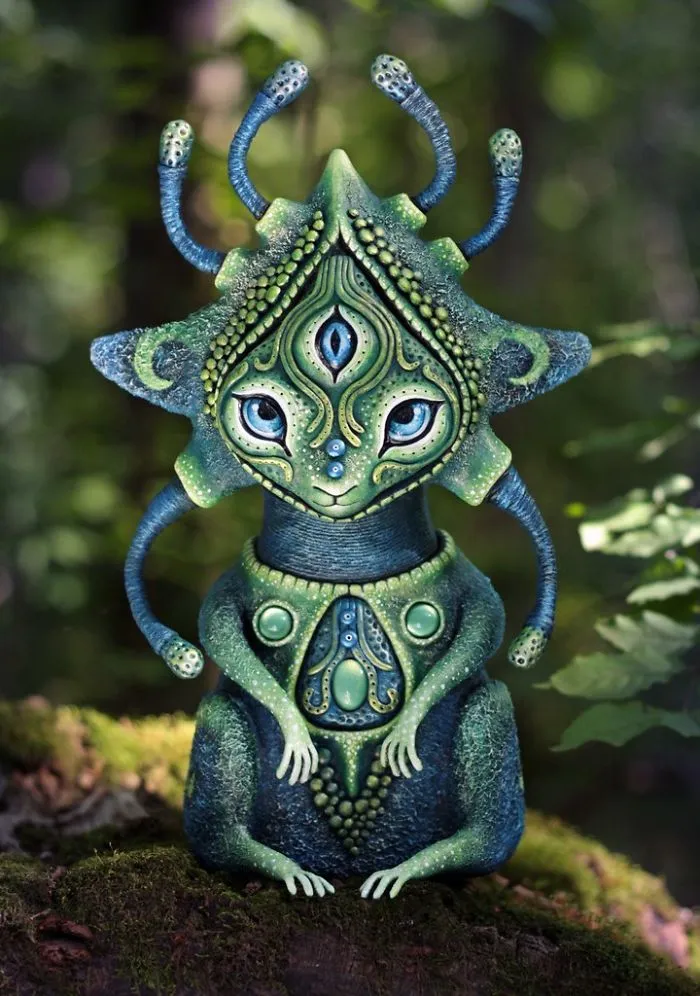 Mystical Creatures That Bring Light, Peace And Happiness By Ukrainian Artist