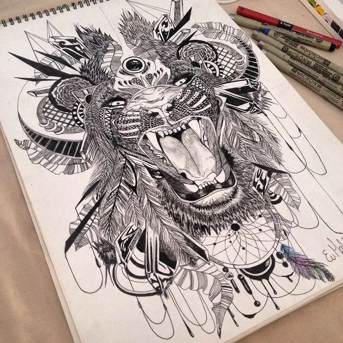 I Doodle Everything That Comes To My Mind, Making It More Chaotic