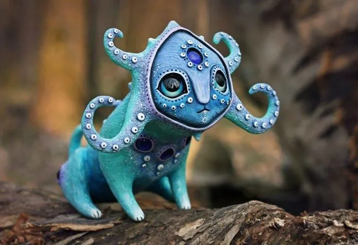 Mystical Creatures That Bring Light, Peace And Happiness By Ukrainian Artist