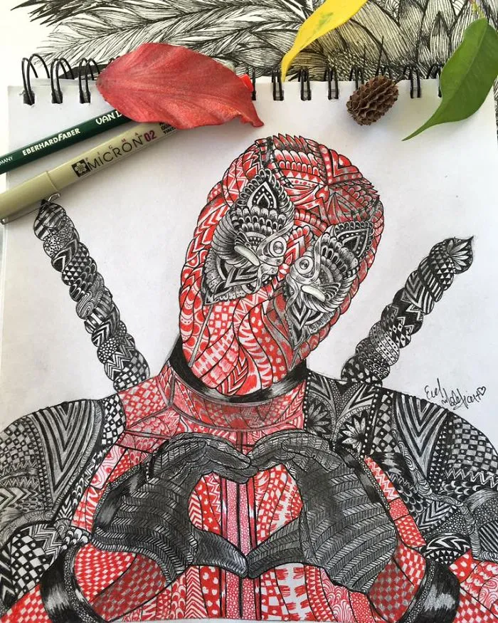 I Doodle Everything That Comes To My Mind, Making It More Chaotic