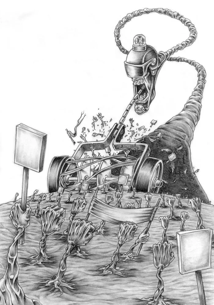 Los problemas de la sociedad actual captados en 10+ ilustraciones que te harán pensar