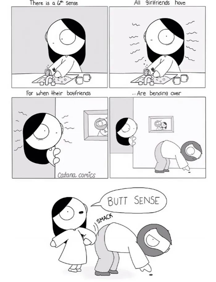 Girlfriend Secretly Illustrates Everyday Life With Her Bf, He Uploads Comics Online And They Go Viral (New Pics)