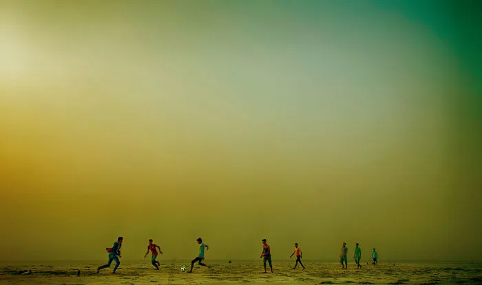 Now Another Goal - Cox's Bazar Sea Beach, Bangladesh