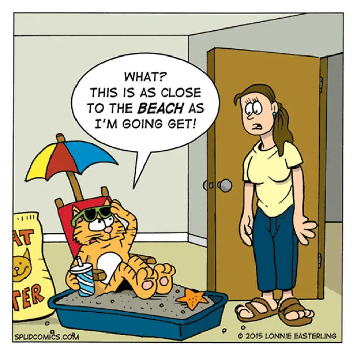 58 Funny Comic Strips By Spud Comics