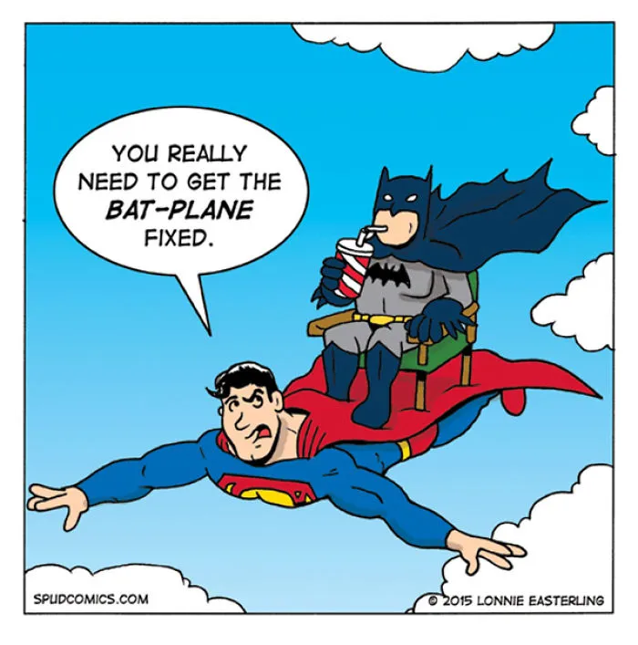 58 Funny Comic Strips By Spud Comics